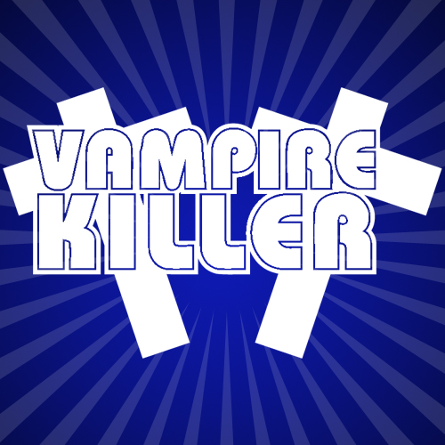 Vampire Killer Halloween iron on transfer